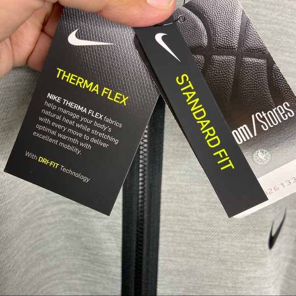 Nike NBA Cavaliers Basketball Therma Flex Showtime Zip Up Hoodie CU0489-063 - Picture 11 of 13